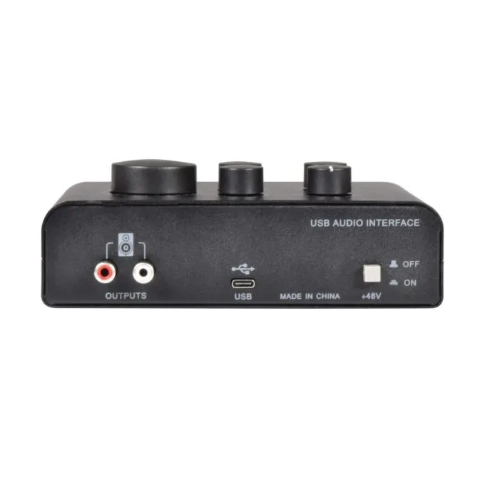 Citronic USB Audio Interface - 173.650UK - 2 Mics+1 Instrum — image 2