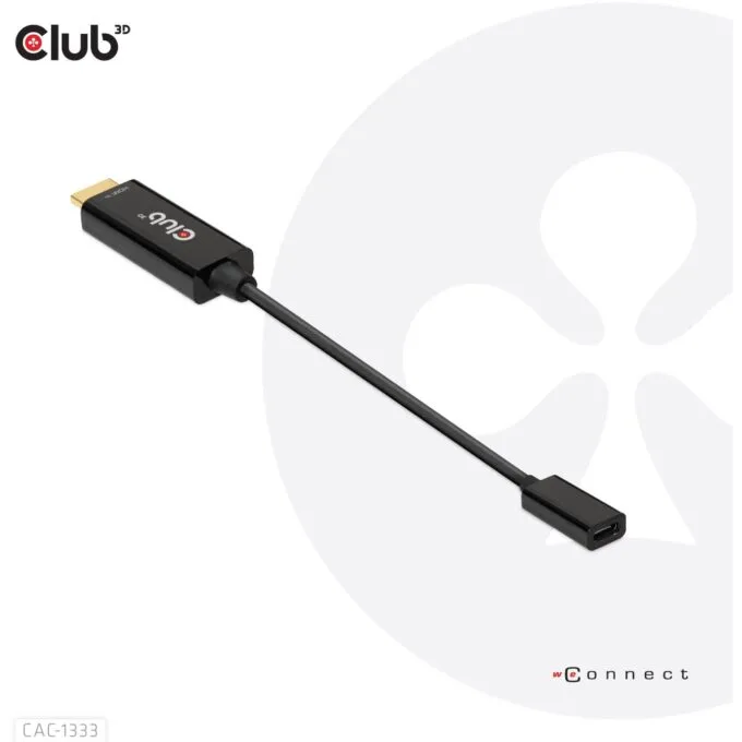 Club3D Adapter - HDMI 2.0 to USB-C 4K60Hz Active St Bu — image 7