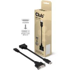 Club3D Adapter HDMI to DVI St Bu retail - HDMI to DVI