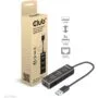Club3D Adapter USB 3.2 Type A to 3x USB 3.2 Type A LAN