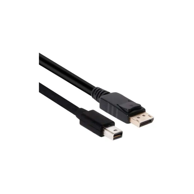 Club3D Cable - MiniDP 1.2 to DP 1.2 - 2m - 4K60Hz St St Polybag — image 1