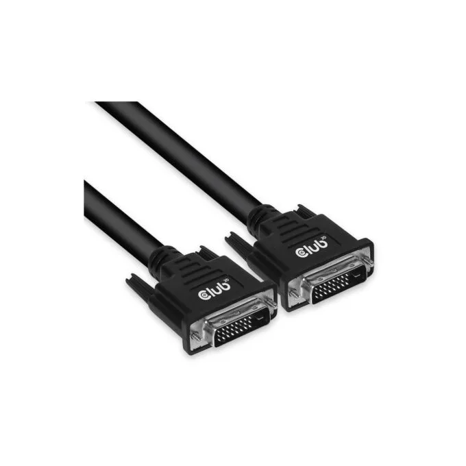Club3D DVI Cable - Dual Link (24+1) Bidirectional 3m St St — image 1