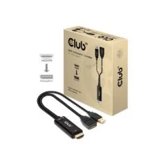 Club3D HDMI 2.0 to DP 1.2 4K60Hz HDR Active Adapter