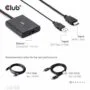 Club3D HDMI + MicroUSB to DP Adapter - 4K120Hz - active