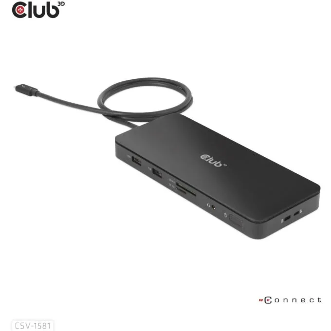 Club3D Thunderbolt4 Docking Station - 11-in-1, 2 Displays — image 9