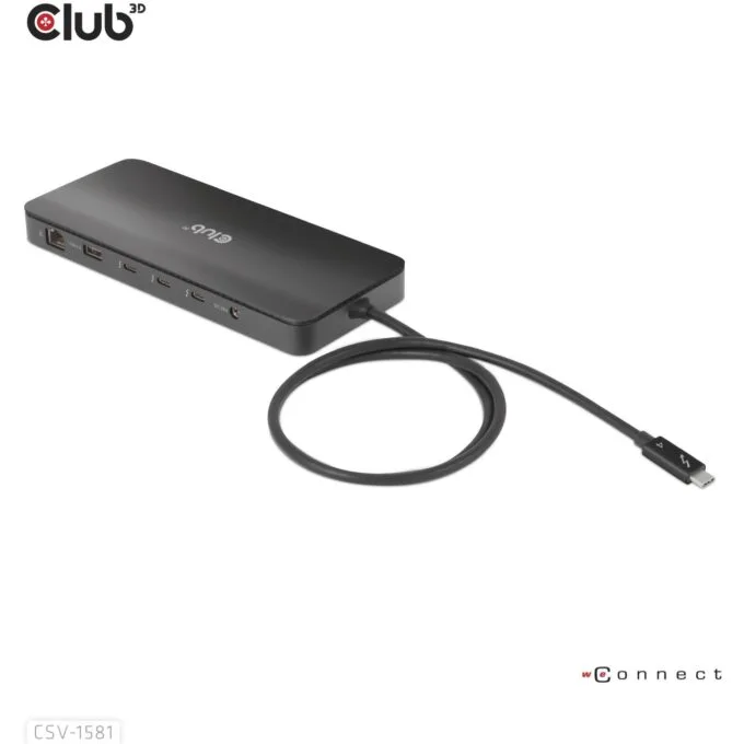 Club3D Thunderbolt4 Docking Station - 11-in-1, 2 Displays — image 10