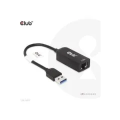 Club3D USB 3.2 Type A to RJ45 2.5Gb Adapter - USB 3.2 Type A to RJ45 2.5Gb