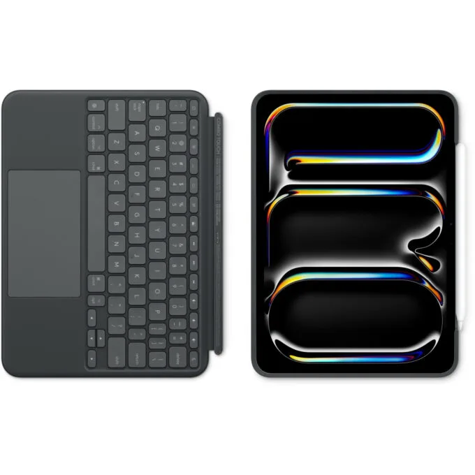 ComboTouch Keyboard Case for 11-inch iPad Air/Pro (M4) - HRH42F/A - Black, Backlit QWERTY with Trackpad — image 2