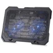 CONCEPTRONIC 2-Fan USB-A2.0 Laptop-Kühlpad 25Kg 15.6' sw