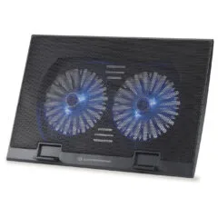 CONCEPTRONIC 2-Fan USB-A2.0 Laptop-Kühlpad 30Kg 17' sw