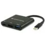CONCEPTRONIC 3-1 Dock USB-C- to HDMI USB-A 60WPD 15cm sw