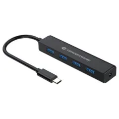 CONCEPTRONIC 4-Port Hub USB-C3.2Gen1- to 4xA3.0 o.Netz. sw