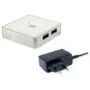 CONCEPTRONIC 4-Port Hub USB Micro-B- to 4xA3.0 m.Netz. ws