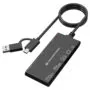 CONCEPTRONIC Kartenleser USB-A -C3.2- to 7-in-1 schwarz