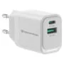 CONCEPTRONIC Ladegerät 2Port GaN USB-C -A 33WPD3.0 PPS ws