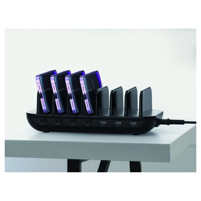 CONCEPTRONIC Ladegerät 7Port 7xUSB-C Multi 160WPD3.0 sw — image 2