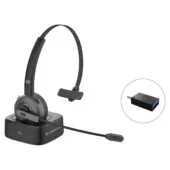 Conceptronic POLONA03BDA Mono Bluetooth 5.0 Headset with Charging Dock