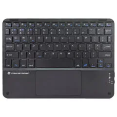 CONCEPTRONIC Wireless Tastatur. QWERTY-Layout US EN 10' sw