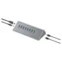 CONCEPTRONIC10-Port Hub USB-A3.0 -C Adap.- to 6xA3.0+m.Netz. gr