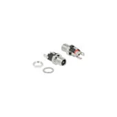 Connector DC 5.5 x 2.1 x 12.0mm socket for installation, plug