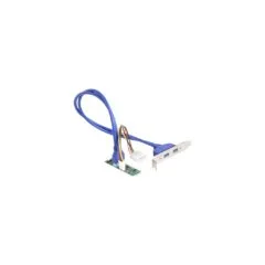 Converter M.2 Key B+M connector to 2 x USB 5 Gbps Type-A - interface extension
