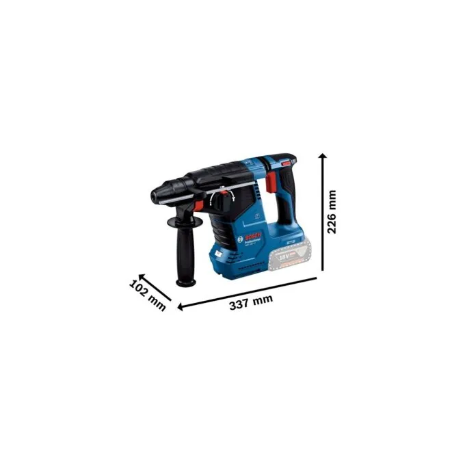 Cordless hammer drill - GBH 18V-24 C - Professional solo, 18 volts — image 2