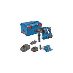 Cordless hammer drill - GBH 18V-28 CF Professional - with GDE 18V-16