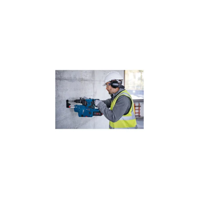 Cordless hammer drill - GBH 18V-28 CF Professional - with GDE 18V-16 — image 5