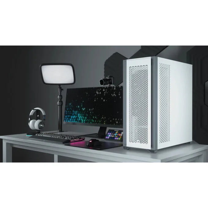 Corsair 7000D Airflow White Full Tower Gaming Gehäuse mit Glas Seitenfenster — image 3