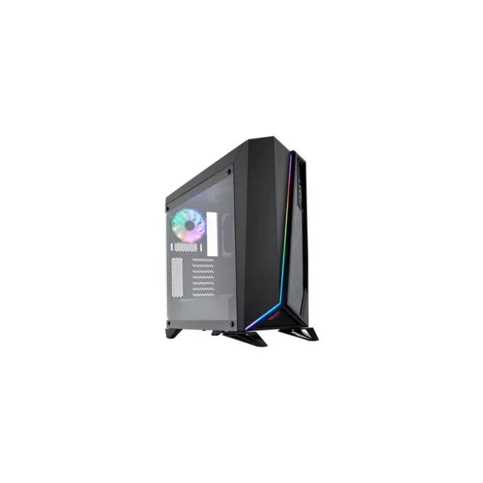 Corsair Carbide SPEC-OMEGA - Mid Tower Case - Black, Tempered Glass, RGB — image 1