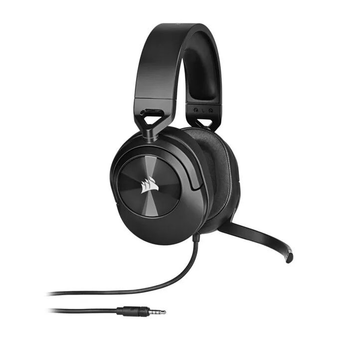 Corsair HS55 Stereo - Carbon - Wired Gaming Headset, 3.5mm, 50mm Neodymium Drivers, 32Ω — image 1