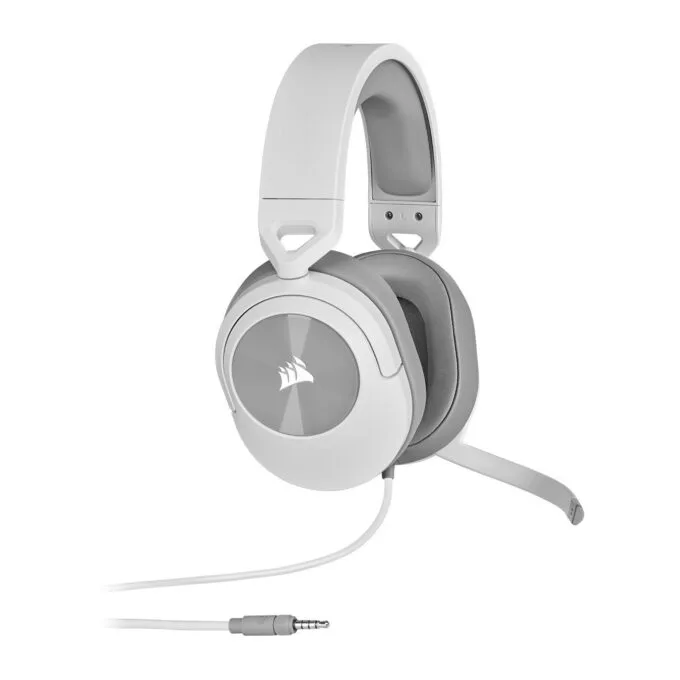 Corsair HS55 Stereo - Wired Gaming Headset - White — image 1