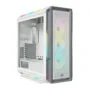 Corsair iCUE 5000T RGB TG - Mid Tower PC Case - White, E-ATX/ATX/mATX, Tempered Glass & RGB Fans