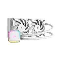 Corsair iCUE H100i RGB Elite White 240mm AIO Liquid CPU Cooler
