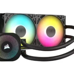 Corsair iCUE Link NAUTILUS 240 RS ARGB - 240mm AIO Liquid CPU Cooler, Black, ARGB