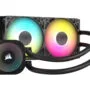 Corsair iCUE Link NAUTILUS 240 RS ARGB - 240mm AIO Liquid CPU Cooler, Black, ARGB