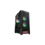 Cougar Airface RGB Black Mid Tower PC Case - 330mm GPU Support - 3x ARGB Fans Included