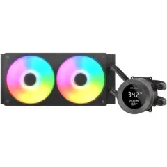 COUGAR CPU Cooler - Poseidon Vistek 240 - ARGB Black