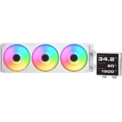 COUGAR CPU Liquid Cooling ARGB White - Poseidon Vistek Pro 360 - ARGB White