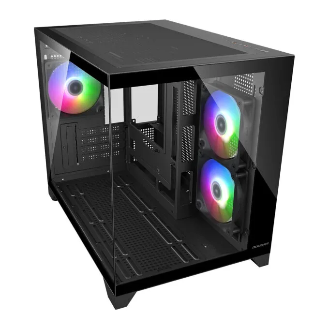 Cougar FV150 Mini ARGB Black Mini Tower PC Case — image 2