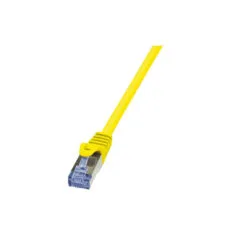 CQ3027S 0.5m Cat6A YELLOW S FTP PATCH CBL PRIMELINE LOGILINK