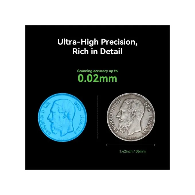 CR-Scan Otter 3D Scanner - CR-Scan Otter - Portable handheld, 10–2000 mm objects, 0.02 mm accuracy — image 4