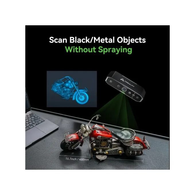 CR-Scan Otter 3D Scanner - CR-Scan Otter - Portable handheld, 10–2000 mm objects, 0.02 mm accuracy — image 7
