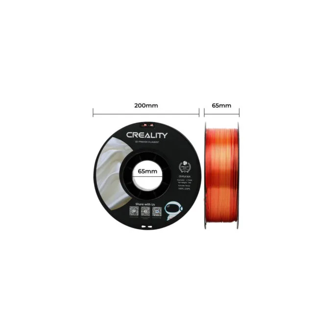 CR-Silk PLA Filament Gold Rot, 3D-Filament — image 4