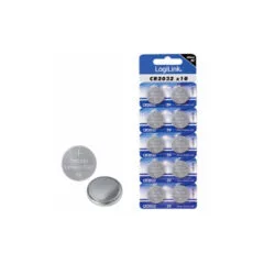 CR2032B10 LITHIUM BUTTON CELL CR2032 ULTRA POWER LOGILINK