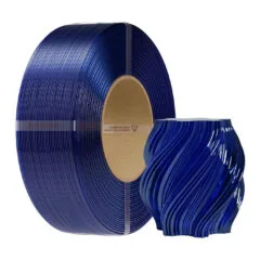 Creality CR-PETG Transparent Blue - No Reel 3D Printer Filament, Hard Glossy, Tensile 49MPA, 1 kg Sp