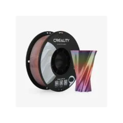 CREALITY CR-PLA Silk Rainbow - 3301120003 - 3D Printer Filament Glossy, 1 kg Spool,1.75 mm