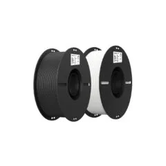 Creality EN-PLA Value Pack 2kg - 3301010337 - White & Black PLA Filament for Ender 3D Printers