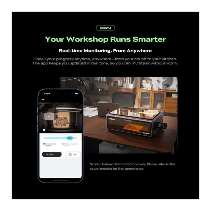 Creality Falcon - A1 Pro - 20W Laser Engraver, 20W Blue & Optional 2W IR laser module 358x268 — image 6