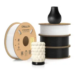 Creality Hyper-PETG Value Pack 4kg - 2x Black & 2x White 3D Printer Filament, fast print, 4kg 1.78